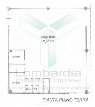 Capannone in Via Umbria, Grezzago, {3} - Planimetria 1