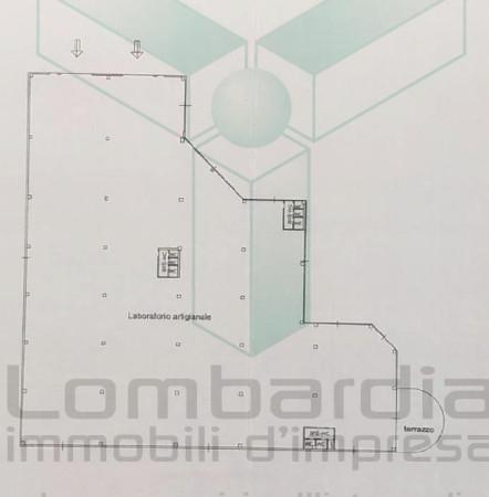Capannone in Via Sant'Egidio 14, Lecco, {3} - Planimetria 1