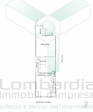 Negozio in Viale Leonardo da Vinci 261, Trezzano Sul Naviglio, {3} - Planimetria 1