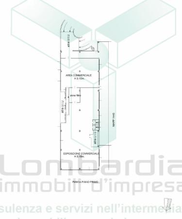 Negozio in Viale Leonardo da Vinci 101, Trezzano Sul Naviglio, {3} - Planimetria 1