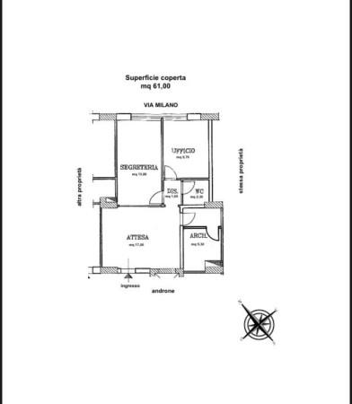 Ufficio in Via Bergamo, Messina, {3} - Planimetria 1