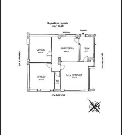 Ufficio in Via Bergamo, Messina, {3} - Planimetria 1