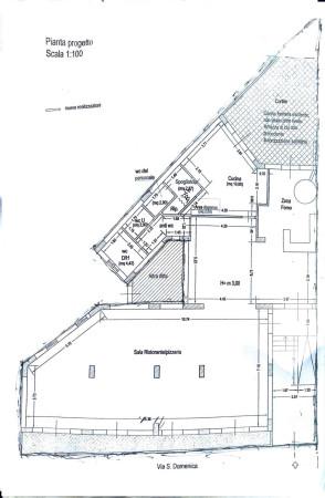 Negozio in Via Santa Domenica 52, Messina, {3} - Planimetria 1