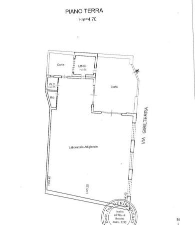 Magazzino in Via Gibilterra, Messina, {3} - Planimetria 1
