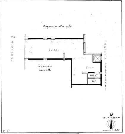 Negozio in Via Centonze 151, Messina, {3} - Planimetria 1