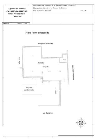 Magazzino in Via Francesco Durante, Messina, {3} - Planimetria 1