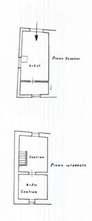 Negozio in Piazza San Francesco, Lucca, {3} - Planimetria 1