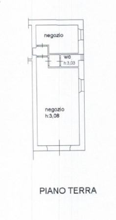 Negozio in Viale Giacomo Puccini, Lucca, {3} - Planimetria 1