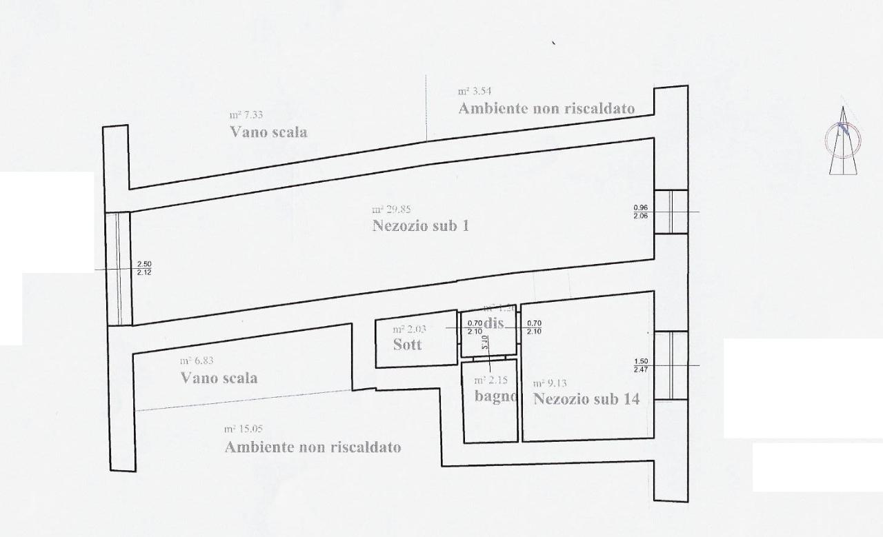 Locale commerciale in Iovanni Montorsoli 53036, Poggibonsi, {3} - Planimetria 1
