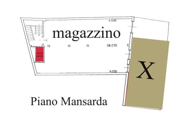 Negozio in Via Emilia 60, Santa Giuletta, {3} - Planimetria 1