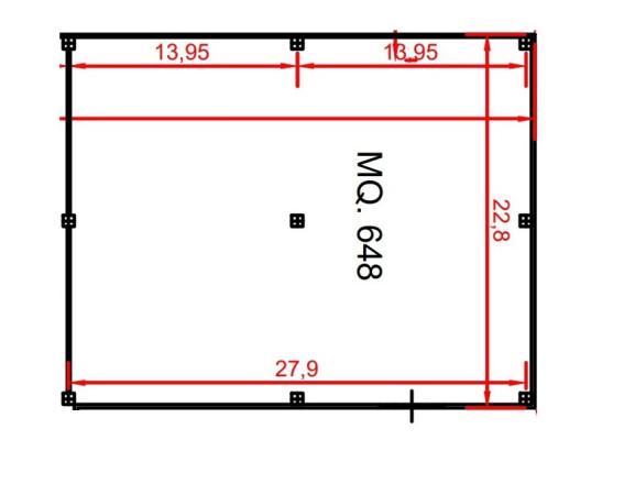 Capannone in Via dell'Industria 2, Gricignano Di Aversa, {3} - Planimetria 1