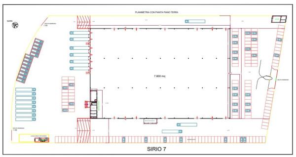 Capannone in Via Constortile, Carinaro, {3} - Planimetria 1