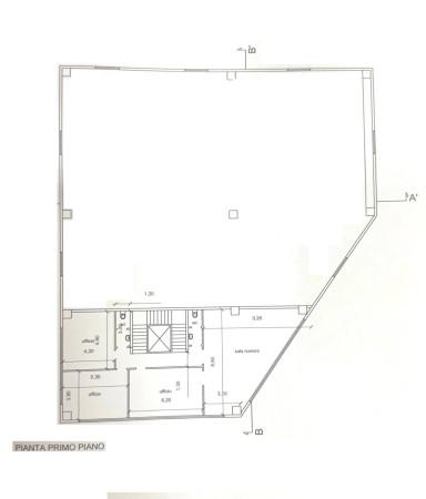 Capannone in Via Ex Aeroporto, Pomigliano D'Arco, {3} - Planimetria 1