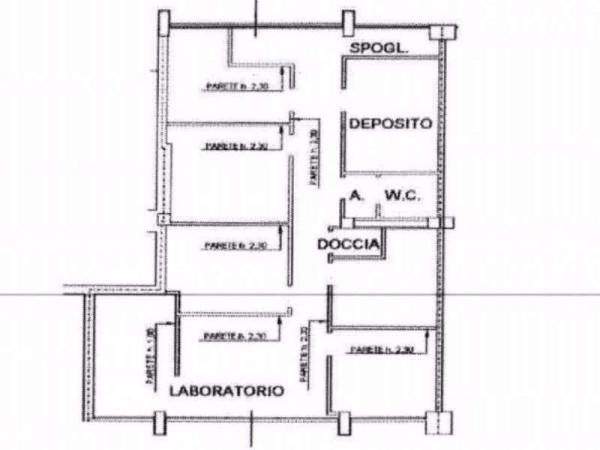 Negozio in Via Romolo Murri 23, Ravenna, {3} - Planimetria 1