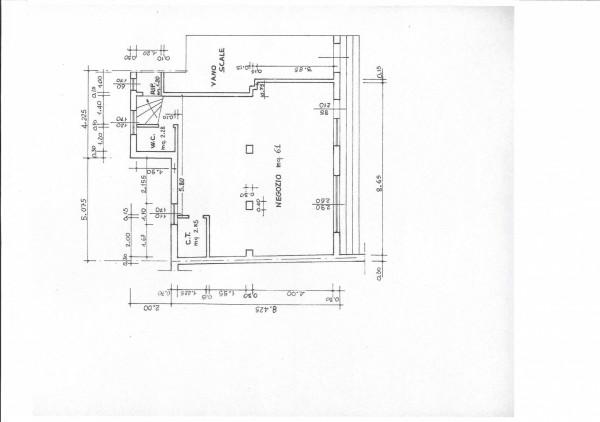 Negozio in Via Mario Montanari 75, Ravenna, {3} - Planimetria 1
