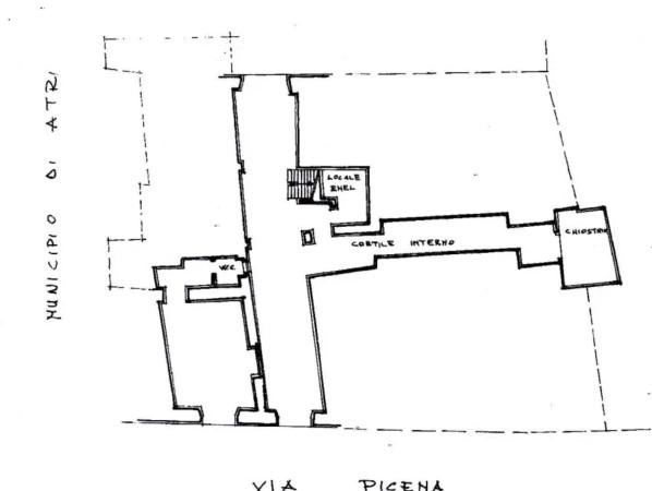 Negozio in Via Picena, Atri, {3} - Planimetria 1