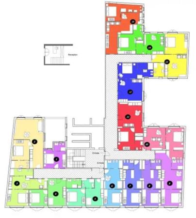 Ufficio in Via Terrasanta, Palermo, {3} - Planimetria 1