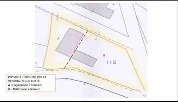 Magazzino in Via dell'Industria, Cagli, {3} - Planimetria 1