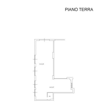 Negozio in Via Vittorio Veneto, Crotone, {3} - Planimetria 1
