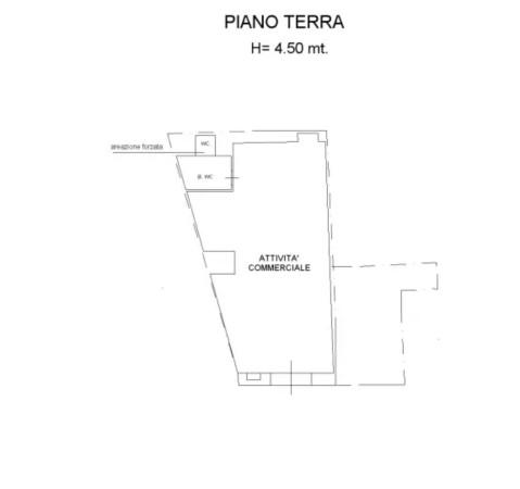 Negozio in Via Manfredi Svevo, Mesagne, {3} - Planimetria 1