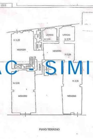 Negozio in Via del Proconsolo 10, Firenze, {3} - Planimetria 1