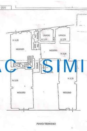 Negozio in Via Pietrapiana 24, Firenze, {3} - Planimetria 1