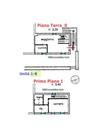 Ufficio in Via Cristoforo Colombo, Bologna, {3} - Planimetria 1