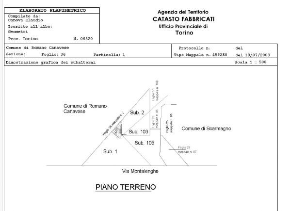 Tabaccheria in , Scarmagno, {3} - Planimetria 1