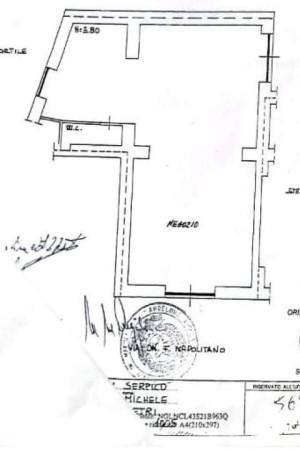 Negozio in Via Onorevole Francesco Napolitano, Nola, {3} - Planimetria 1