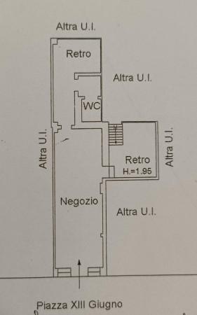 Negozio in Piazza 13 Giugno 8, Lugo, {3} - Planimetria 1