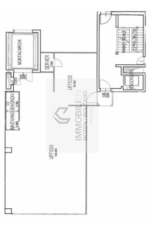 Ufficio in Via Bruno Buozzi 1, Bolzano, {3} - Planimetria 1