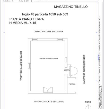 Magazzino in , Velletri, {3} - Planimetria 1