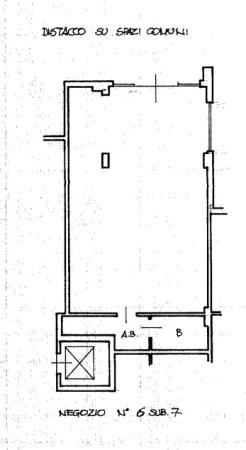 Negozio in Via Aldo Sandulli, Roma, {3} - Planimetria 1