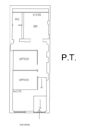 Negozio in Via Roma 53, Macerata, {3} - Planimetria 1