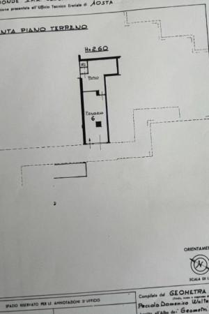 Abbigliamento in Strada Regionale di Cervinia, Valtournenche, {3} - Planimetria 1