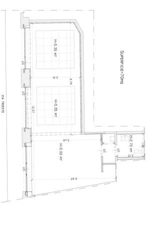 Negozio in Via Trieste, Cuorgne', {3} - Planimetria 1