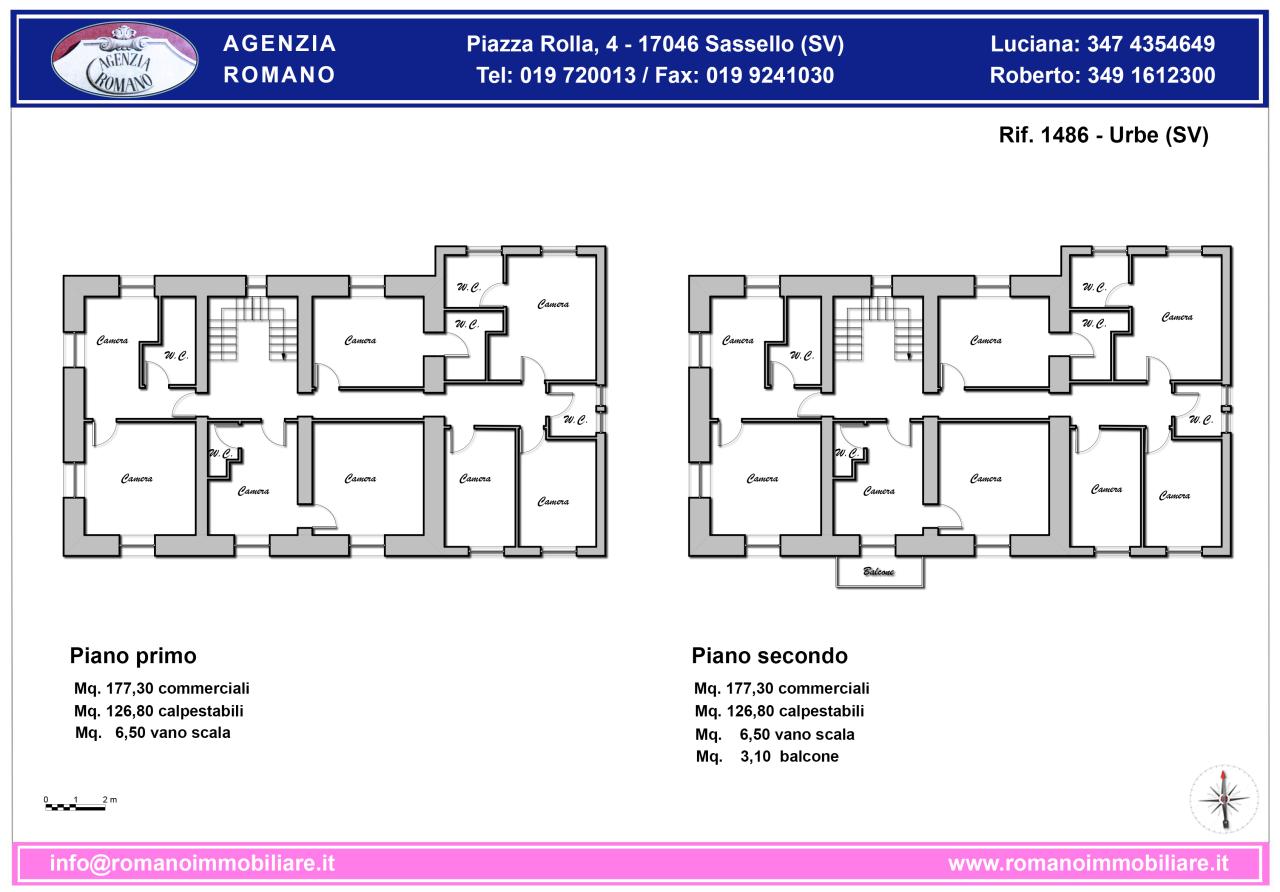Palazzina commerciale in Via Stefano Ramorino 14, Urbe, {3} - Planimetria 1