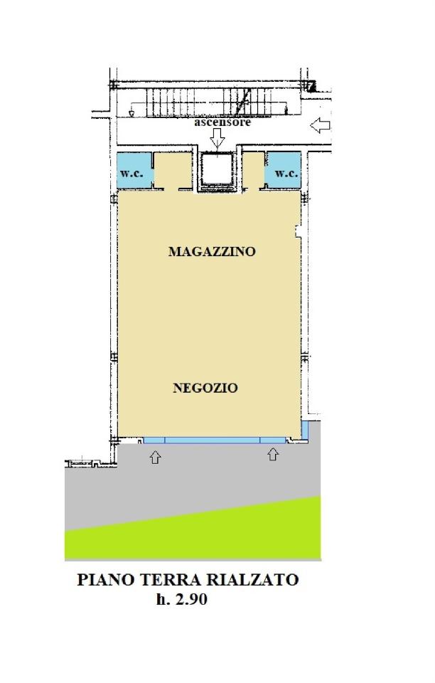 Negozio in , Viareggio, {3} - Planimetria 1