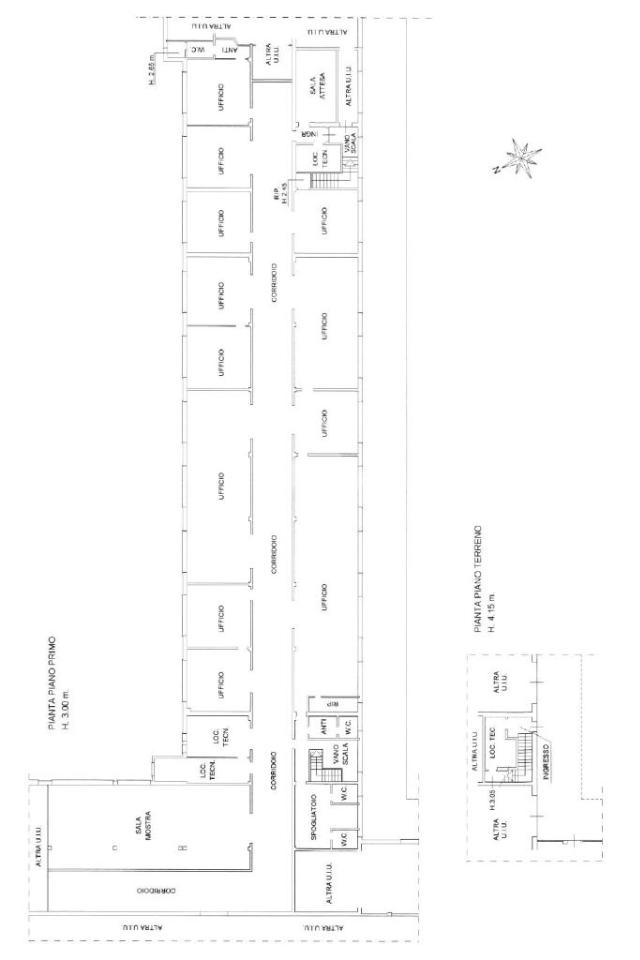 Ufficio in Via San Donato 5, Granarolo Dell'Emilia, {3} - Planimetria 1