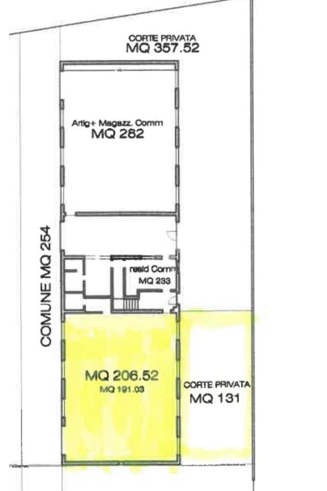 Magazzino in Via Meluzza 12, Dozza, {3} - Planimetria 1