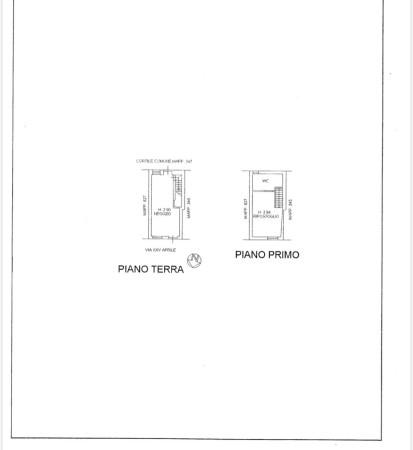 Negozio in Via XXV Aprile 202 Chigno, Chignolo Po, {3} - Planimetria 1