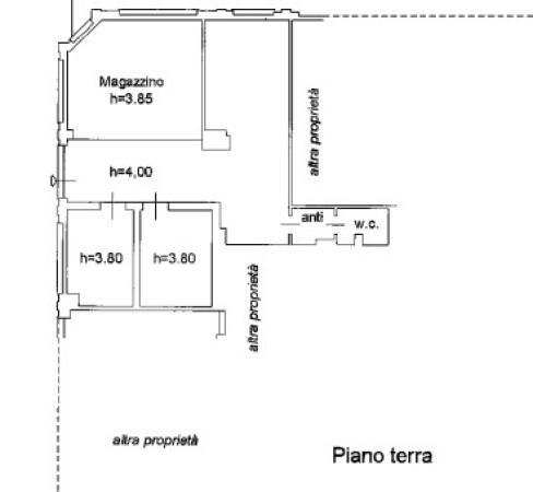 Negozio in Via Giuseppe di Vittorio, Terni, {3} - Planimetria 1