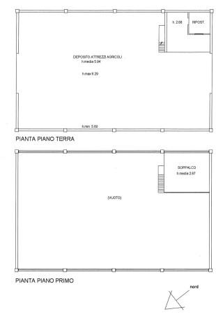 Magazzino in Via Verdeta 68, San Prospero, {3} - Planimetria 1