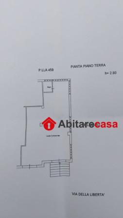 Negozio in Via della Libertà 69, Frignano, {3} - Planimetria 1