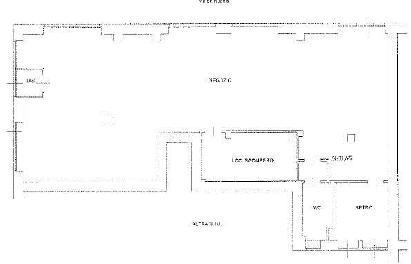 Negozio in Via Achille Midana 13, Pinerolo, {3} - Planimetria 1