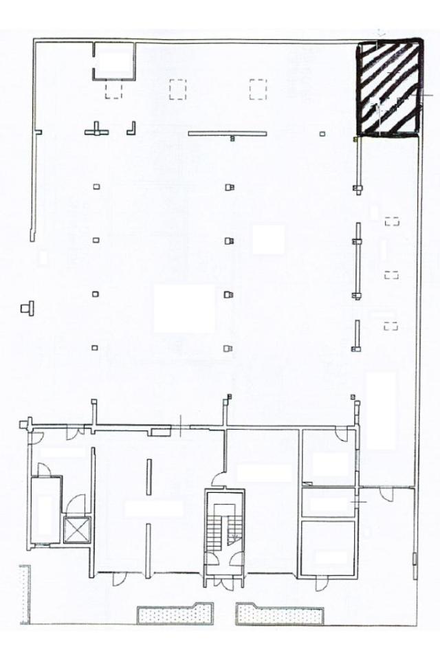Capannone in Viale Falzarego, Sassuolo, {3} - Planimetria 1