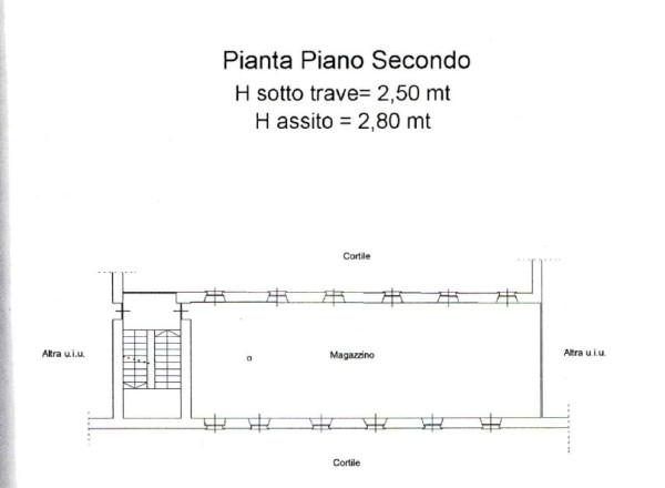 Magazzino in Via Nazionale 23, Porte, {3} - Planimetria 1