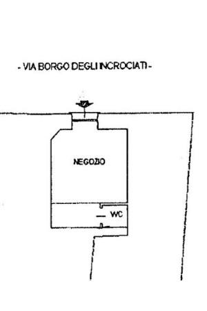 Negozio in Via Borgo degli Incrociati, Genova, {3} - Planimetria 1