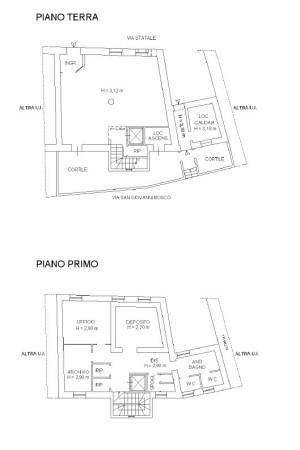 Negozio in Via Statale Monleone, Cicagna, {3} - Planimetria 1