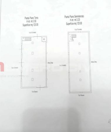 Negozio in Via Saseo, Foggia, {3} - Planimetria 1